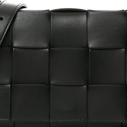 Bottega Veneta Lambskin Maxi Intreccio Small Cassette Crossbody Bag Camping 8 of 10