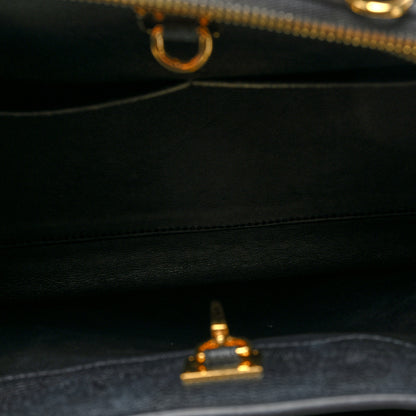 Louis Vuitton Taurillon City Steamer PM Black 6 of 11