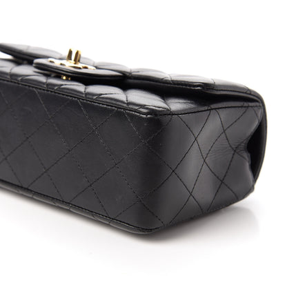 Chanel Lambskin Quilted Mini Rectangular Flap Black 7 of 11