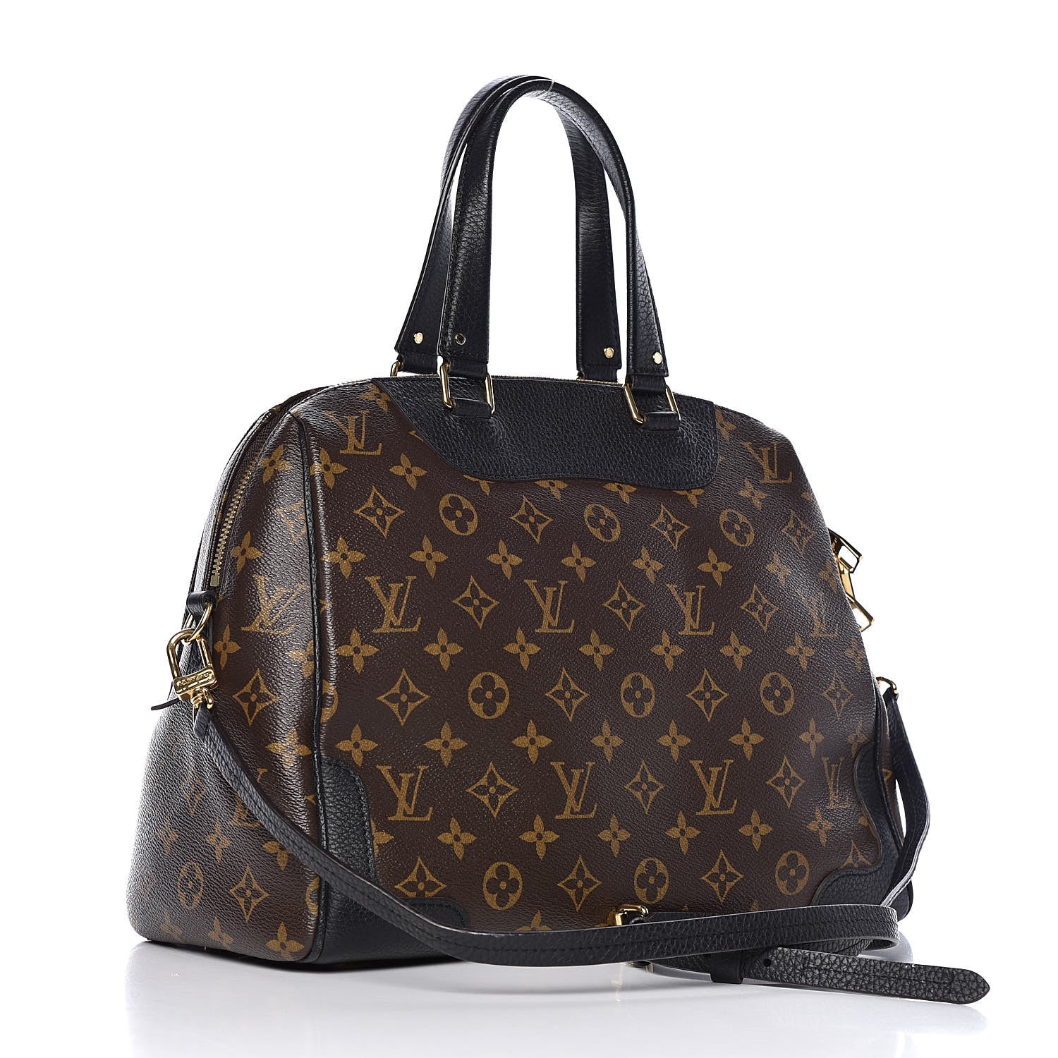 Louis Vuitton Monogram Retiro NM Black 3 of 12