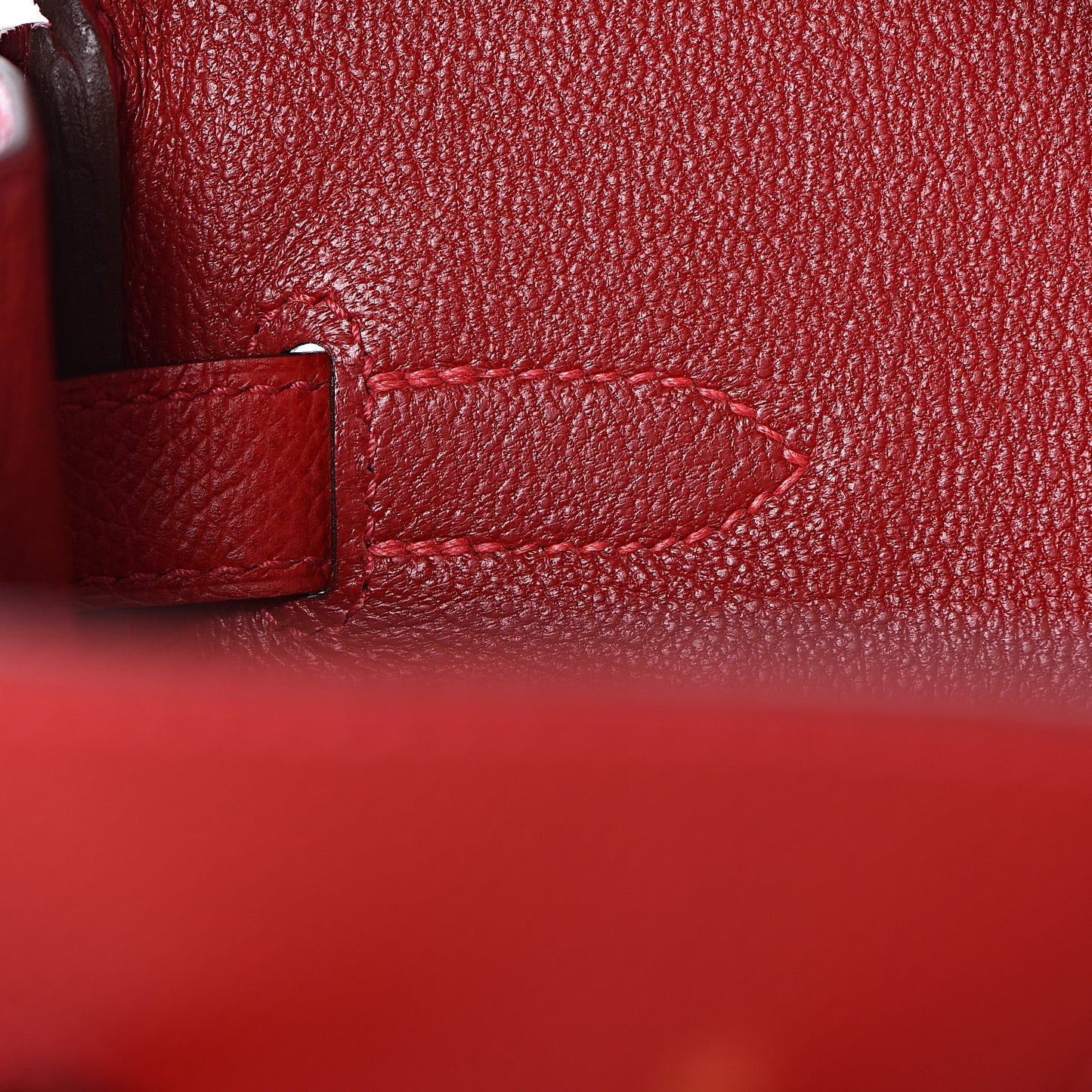 Epsom Birkin 30 Rouge Casaque