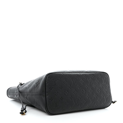Louis Vuitton Empreinte Monogram Giant Neverfull MM Black 5 of 11