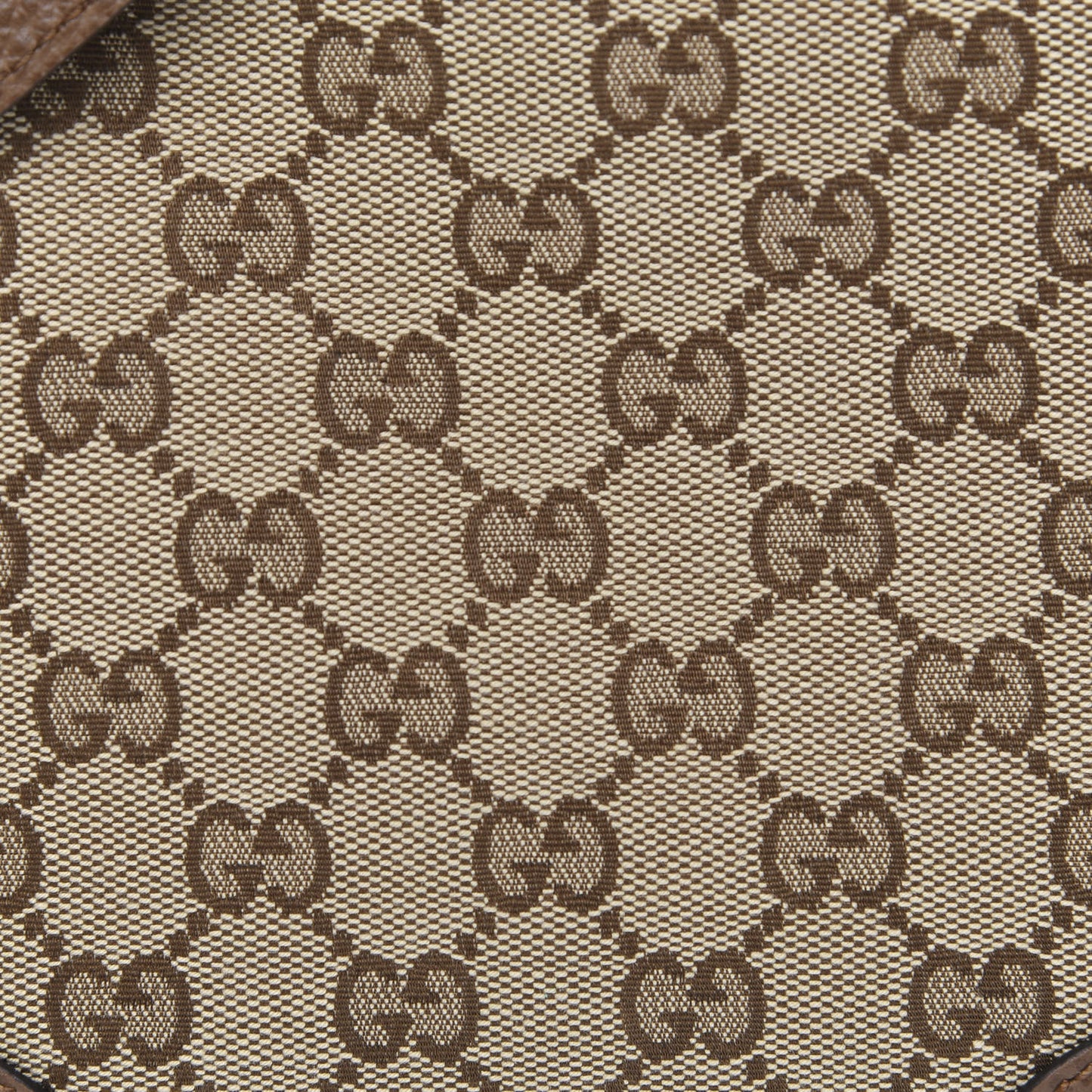 Monogram Mini Bree Messenger Bag Beige Tabacco