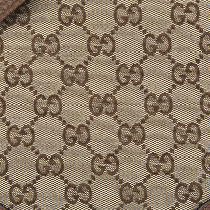 Gucci Monogram Mini Bree Messenger Bag Beige Tabacco 9 of 9