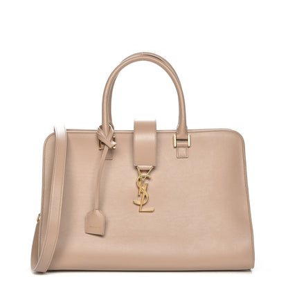 Saint Laurent Smooth Calfskin Medium Monogram Cabas Beige 1 of 9