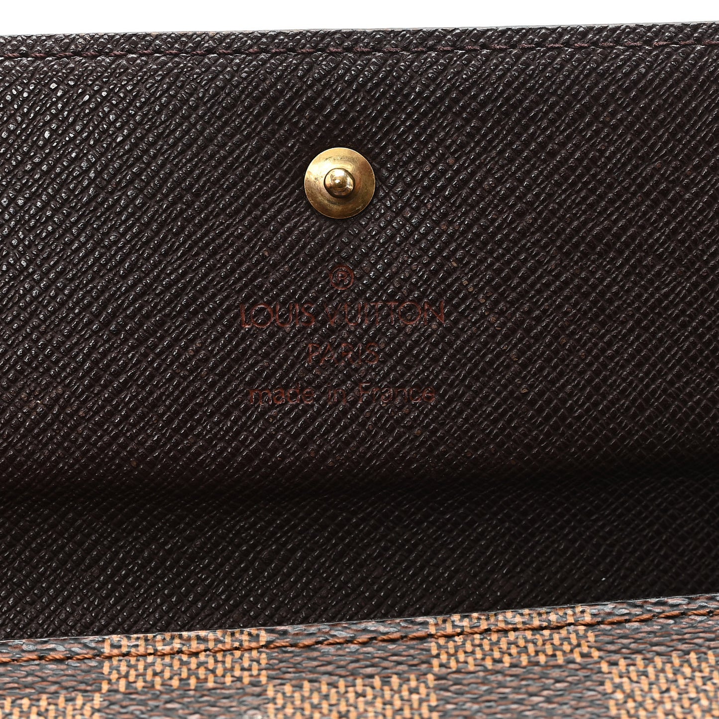 Damier Ebene Porte Tresor International Wallet