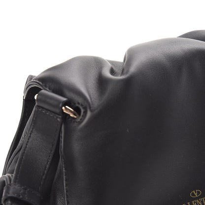 Valentino Garavani Smooth Calfskin Mini Bloomy Crossbody Bag Black 8 of 14