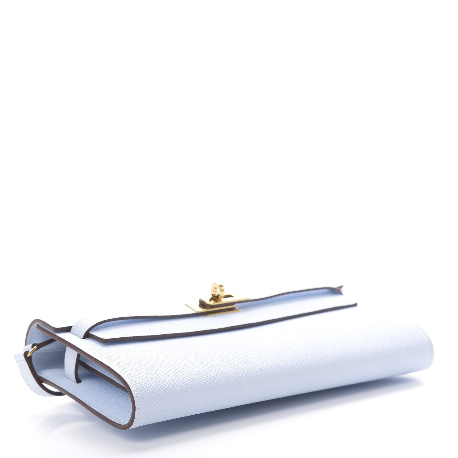 Hermes Epsom Kelly Wallet To Go Bleu Brume 3 of 10