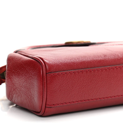 Gucci Piuma Lux Calfskin Small Re(Belle) Crossbody Bag Romantic Cerise 9 of 10