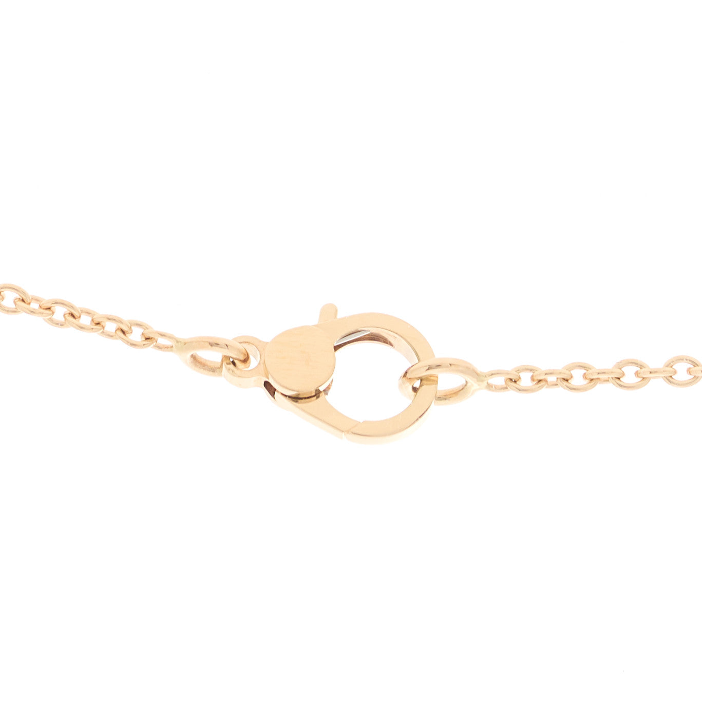 18K Rose Gold Diamond Finesse Pendant Necklace