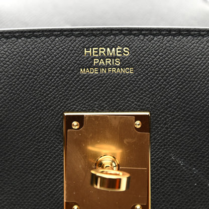 Hermes Madame Calfskin Birkin Sellier 30 Black 6 of 12