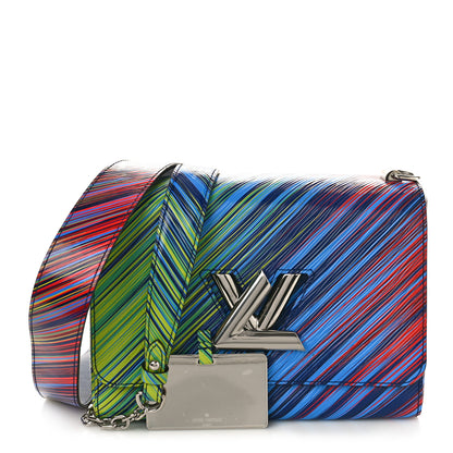 Louis Vuitton Epi Tropical Twist Shoulder Bag MM Vert Rouge 3 of 13