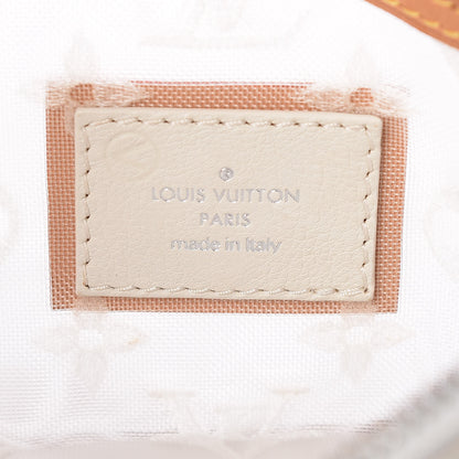 Louis Vuitton Monogram Transparence Transparent Lockit Clutch White 6 of 9