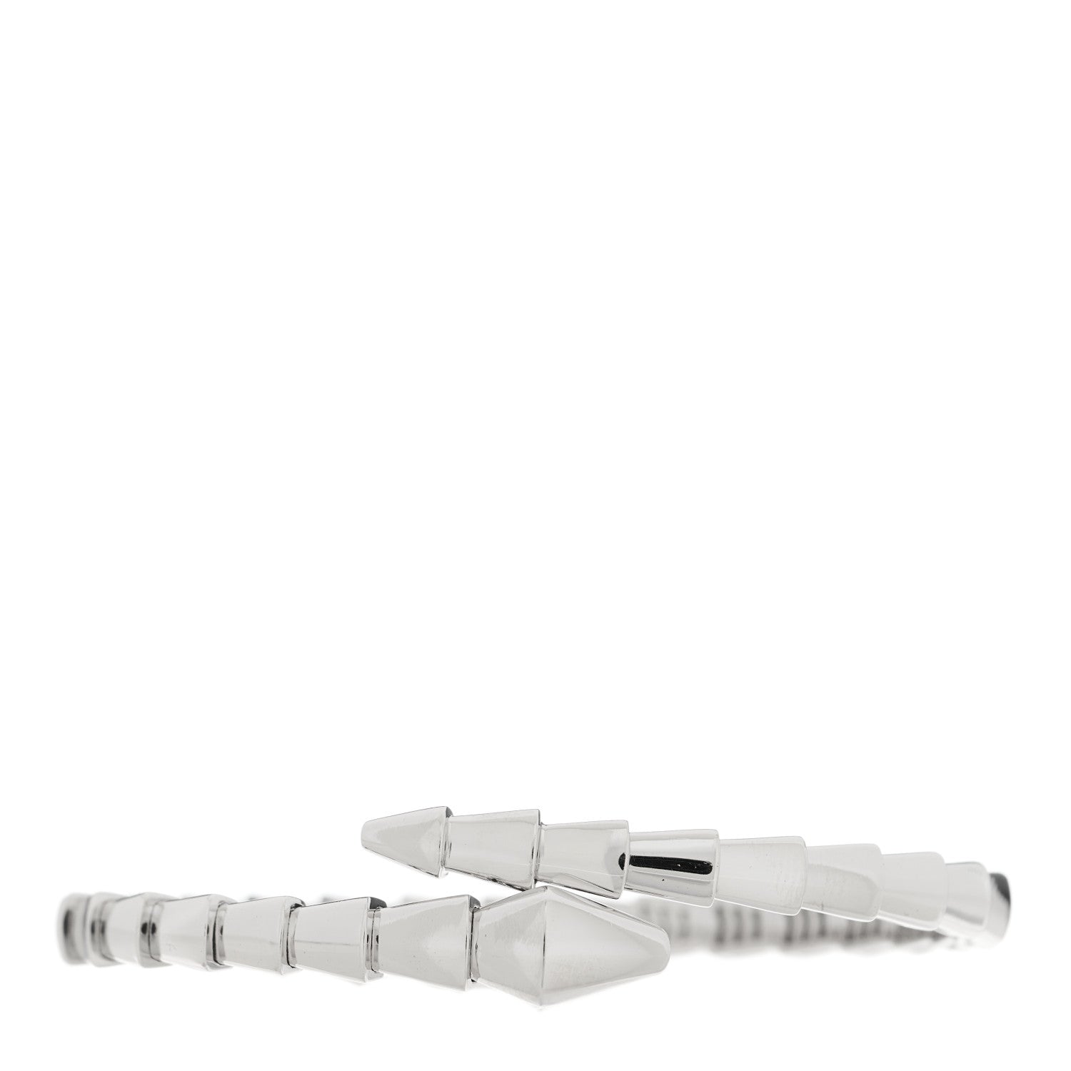 Bulgari 18K White Gold Serpenti Viper Bracelet S 1 of 3