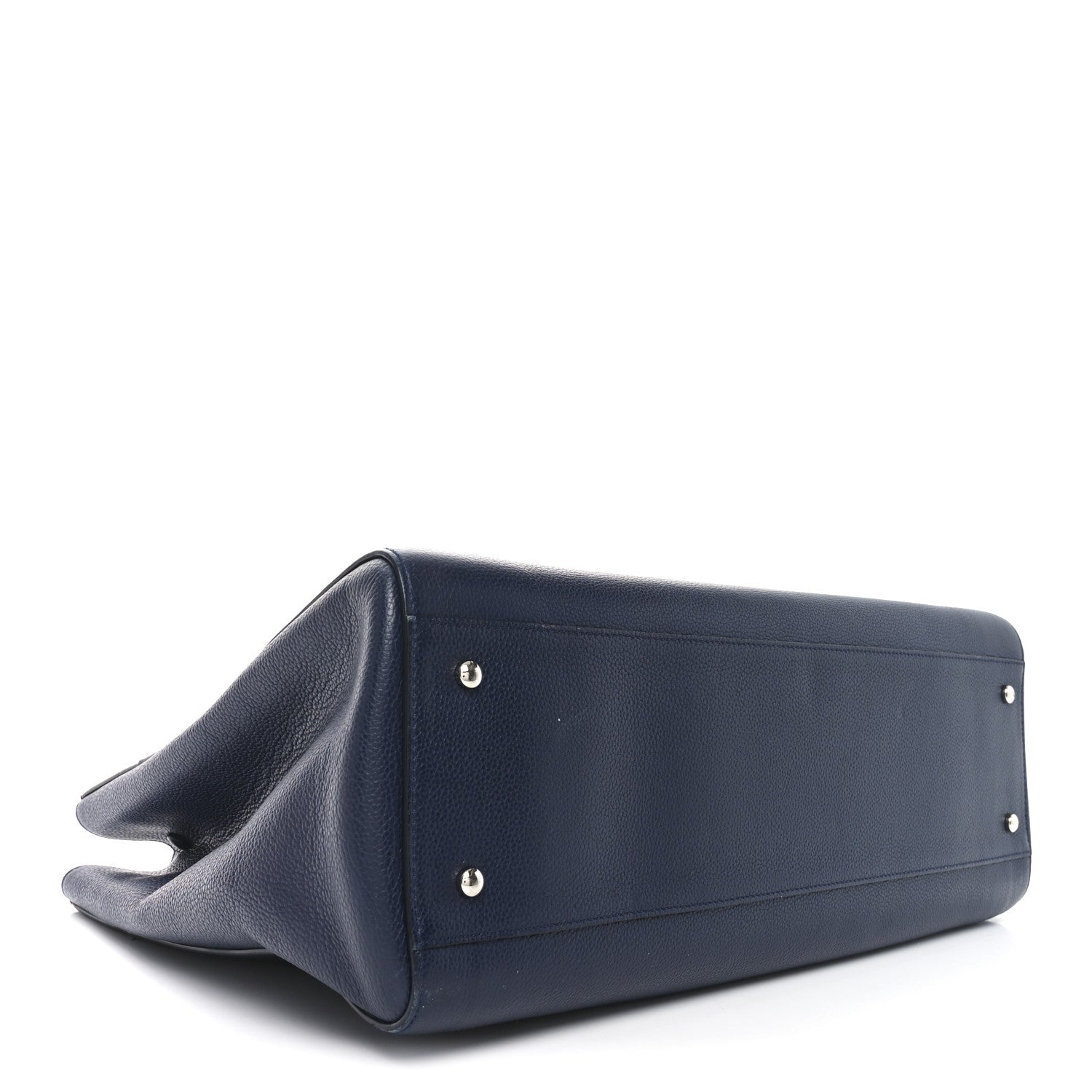 Chanel Grained Calfskin Large Neo Executive Shopper Tote Dark Blue 4 of 10