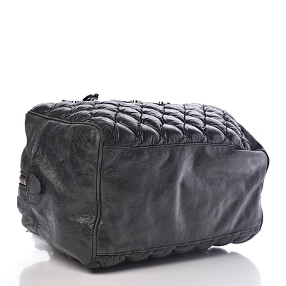 Balenciaga Chevre Quilted Matelasse Black 4 of 14