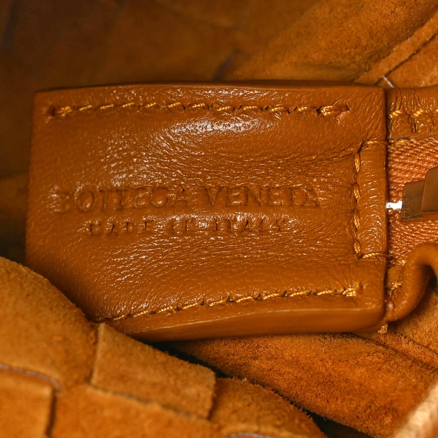 Nappa Intrecciato Mini Loop Camera Bag Cob