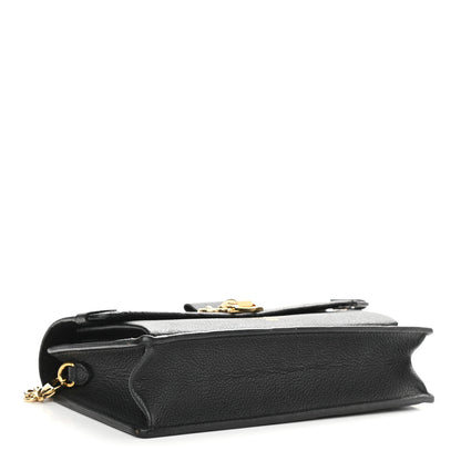 Louis Vuitton Empreinte Vavin Chain Wallet Black 3 of 7