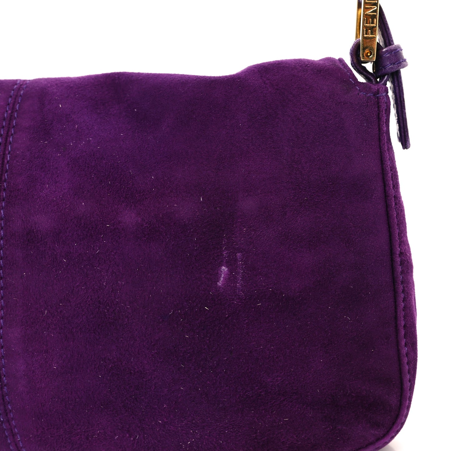 Suede Baguette Purple