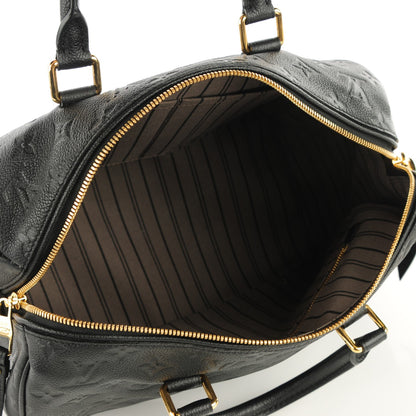 Louis Vuitton Empreinte Speedy Bandouliere 30 Black 7 of 7