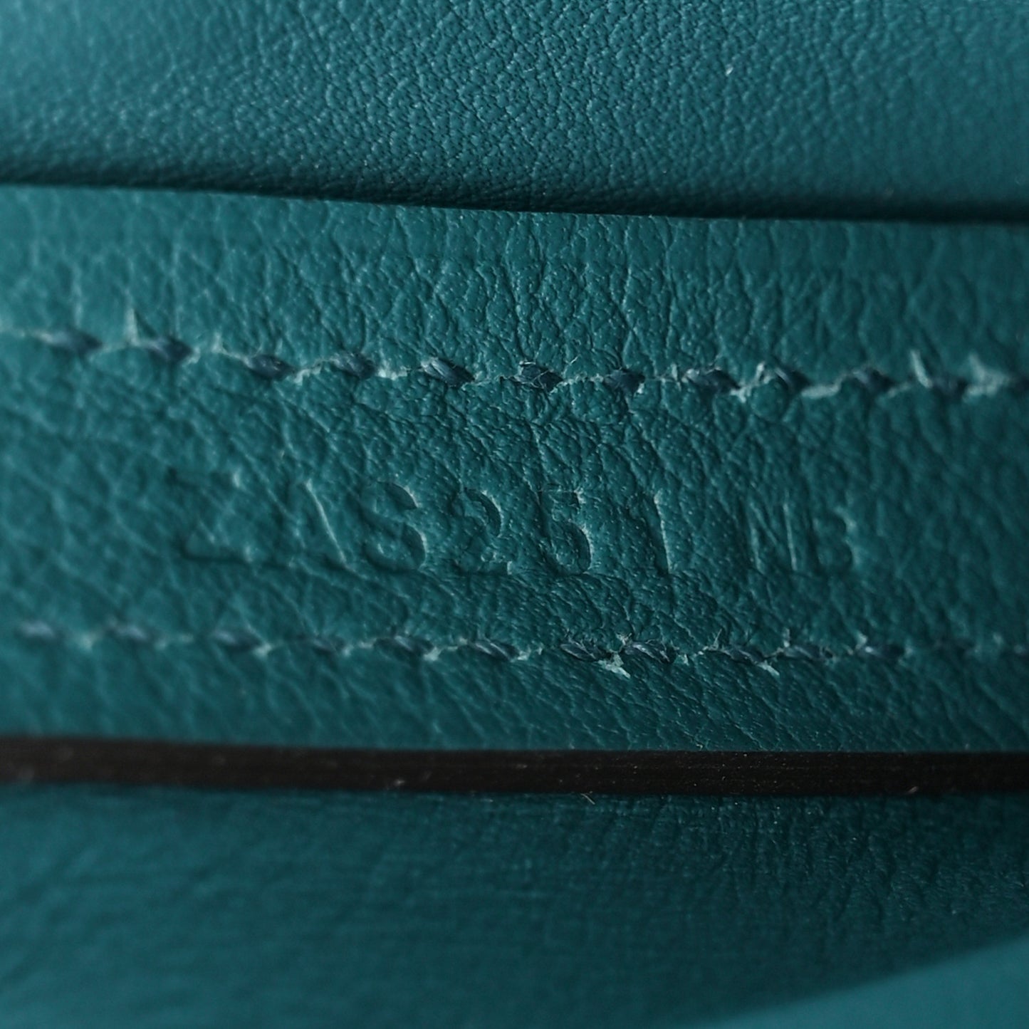 Evercolor Matte Alligator Swift Touch 24/24 21 Vert Bosphore