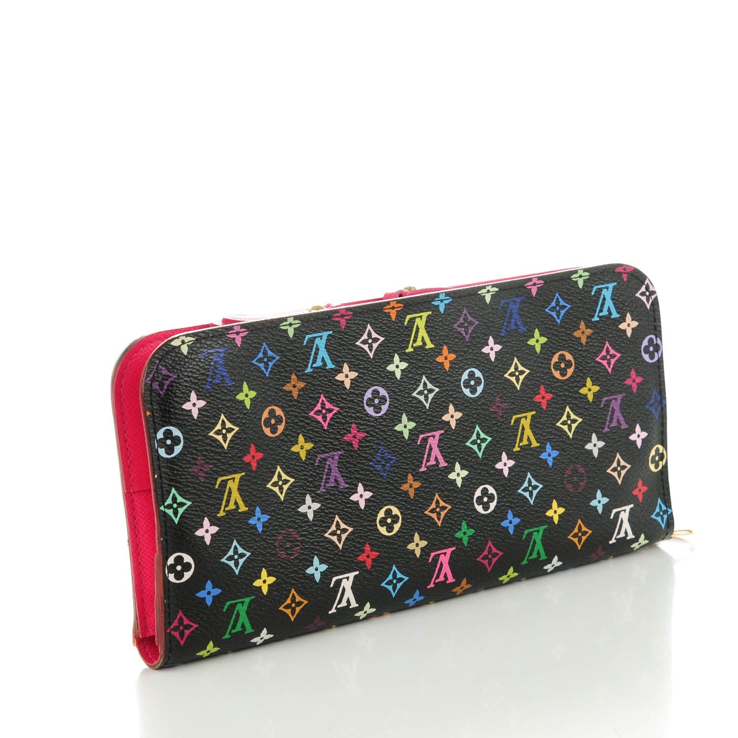 Louis Vuitton Monogram Multicolor Insolite Wallet Black Grenade 3 of 7