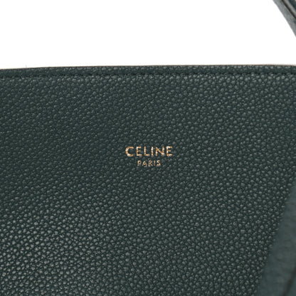 Celine Soft Grained Calfskin Small Belt Cabas Phantom Amazone 6 of 10