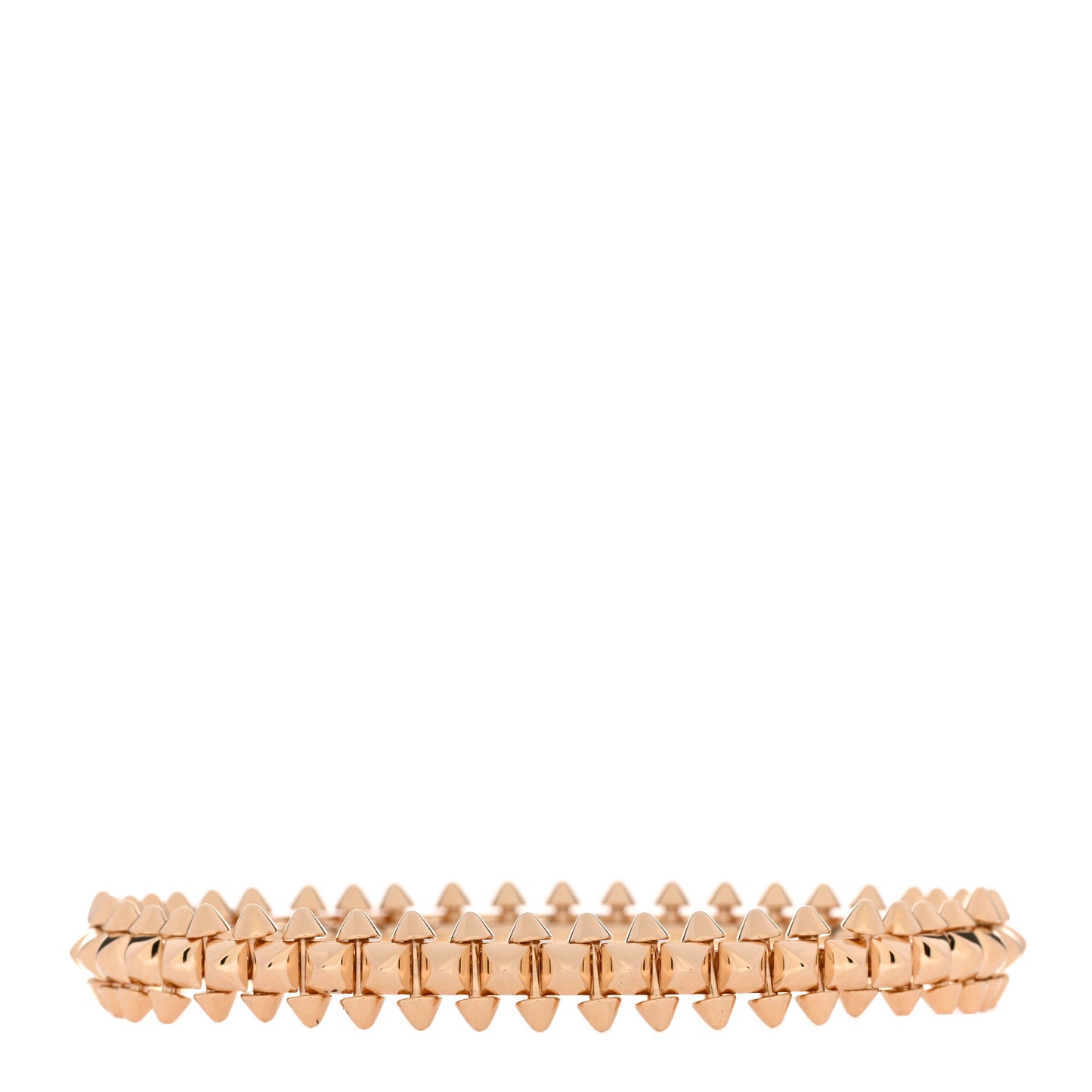 18K Pink Gold Medium Clash De Cartier Bracelet 16