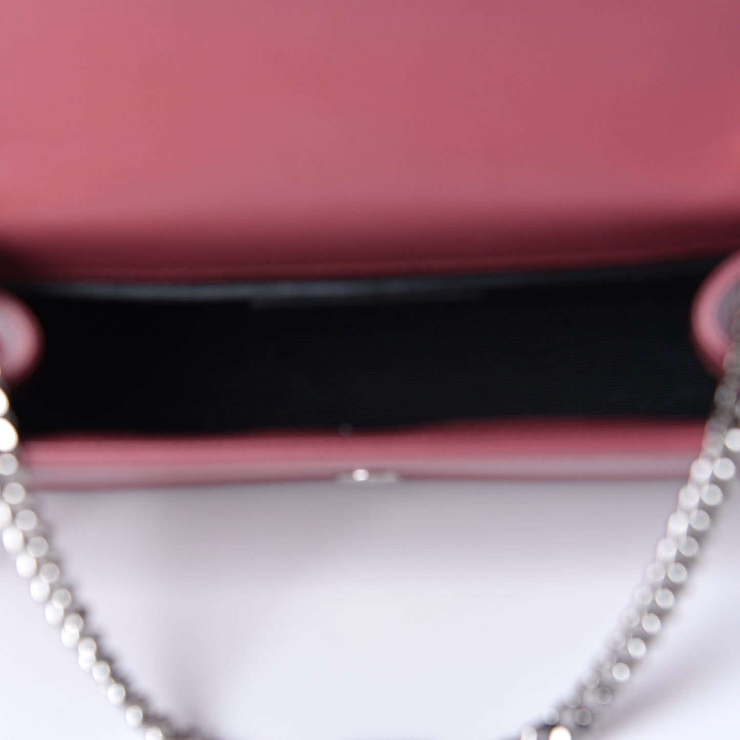 Grain De Poudre Small Classic Monogram Kate Satchel Mystic Rose