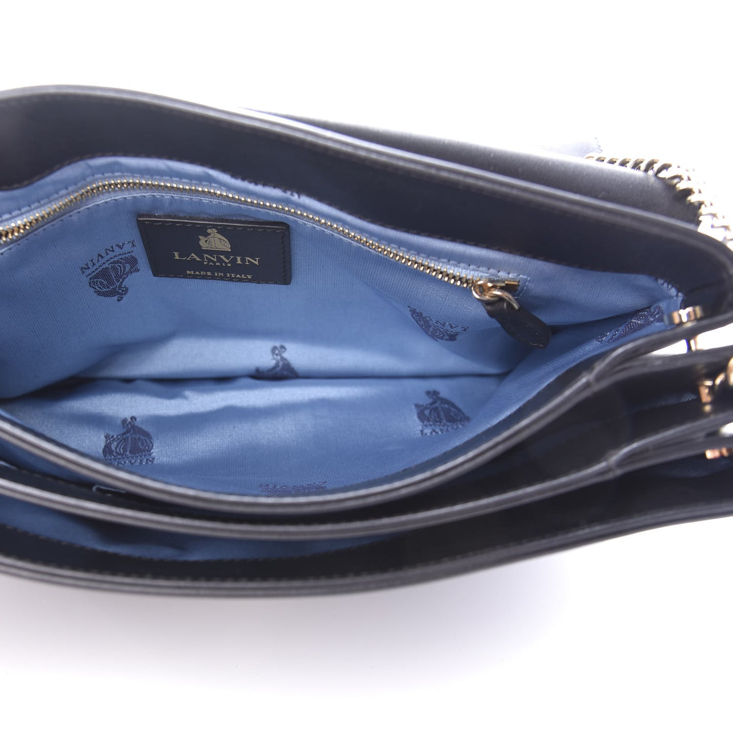 Lambskin Quilted Medium Sugar Flap Shoulder Bag Black