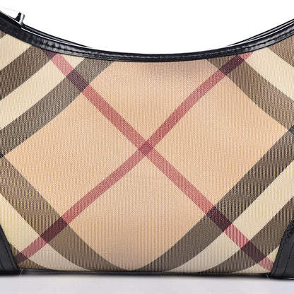 Burberry Nova Check Shoulder Bag Black 10 of 10