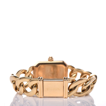 Chanel 18K Yellow Gold 20mm Chain Premiere Quartz Watch M 4 of 6