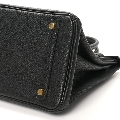 Hermes Togo BIRKIN 30 Black 10 of 10