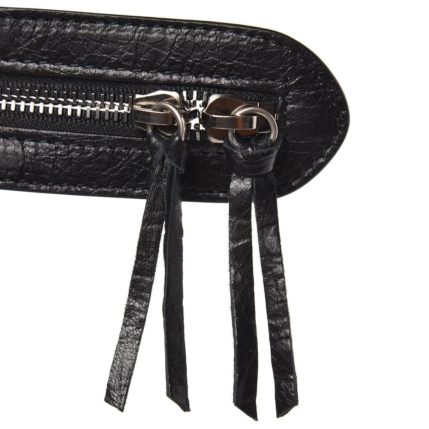 Balenciaga Agneau Silver Metallic Edge Hardware City Black 8 of 8