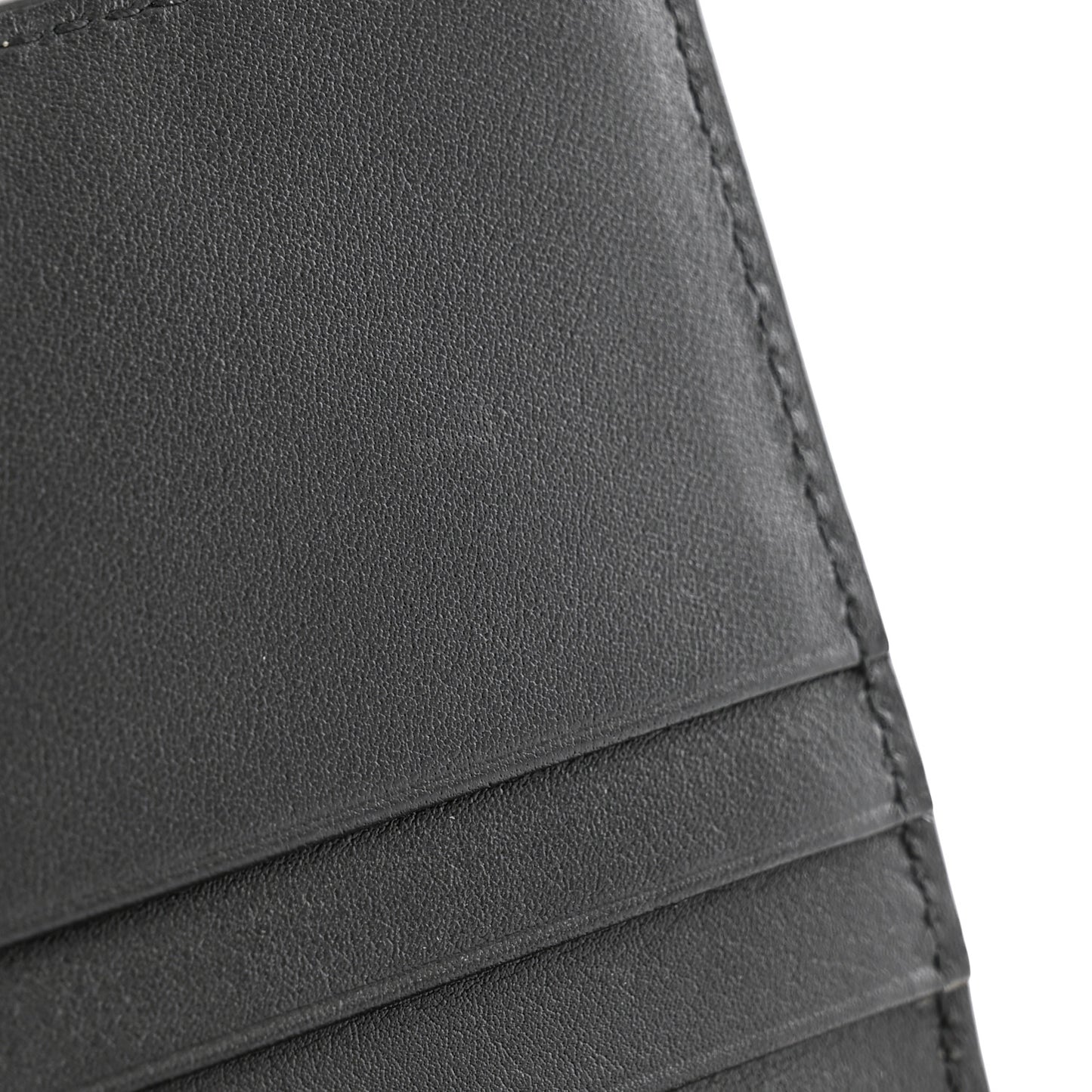 Calfskin Monogram Tropical Print Chain Card Case Red Black