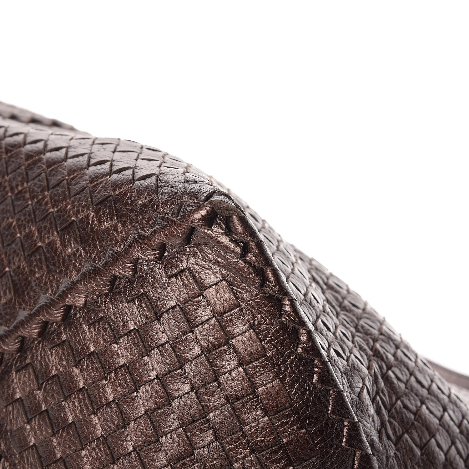 Bottega Veneta Cervo Intrecciato Shoulder Bag Brown 10 of 12