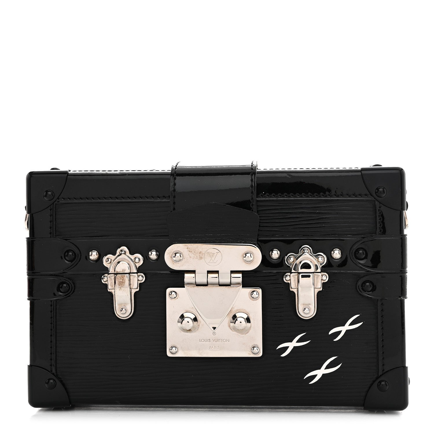 Louis Vuitton Epi Petite Malle Black 1 of 12