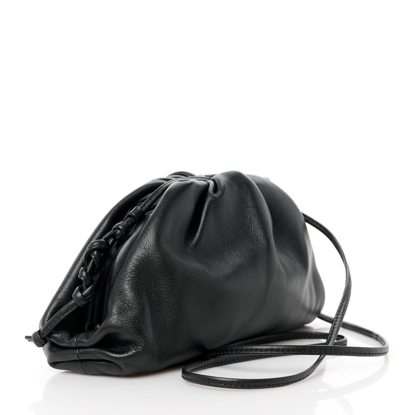 Butter Calfskin The Mini Pouch Black