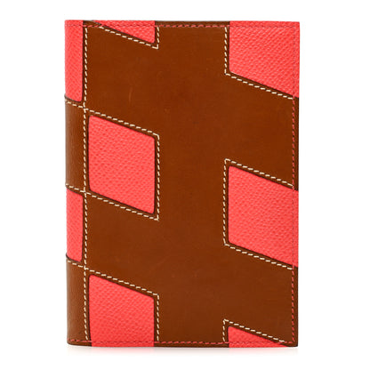 Hermes Barenia Epsom H Tag Passport Holder 1 of 7