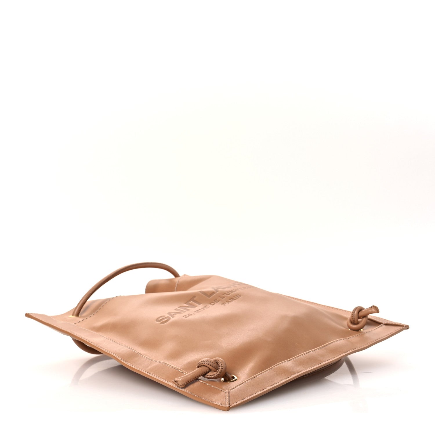 Saint Laurent Calfskin Backpack Vintage Brown 4 of 13