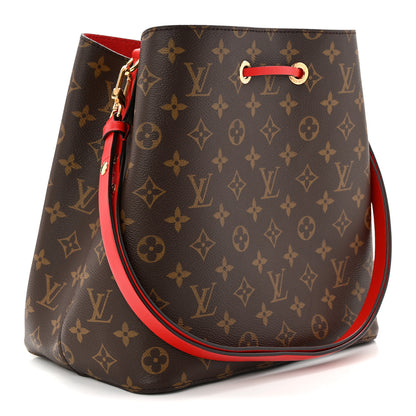 Louis Vuitton Monogram Neonoe MM Coquelicot 3 of 10
