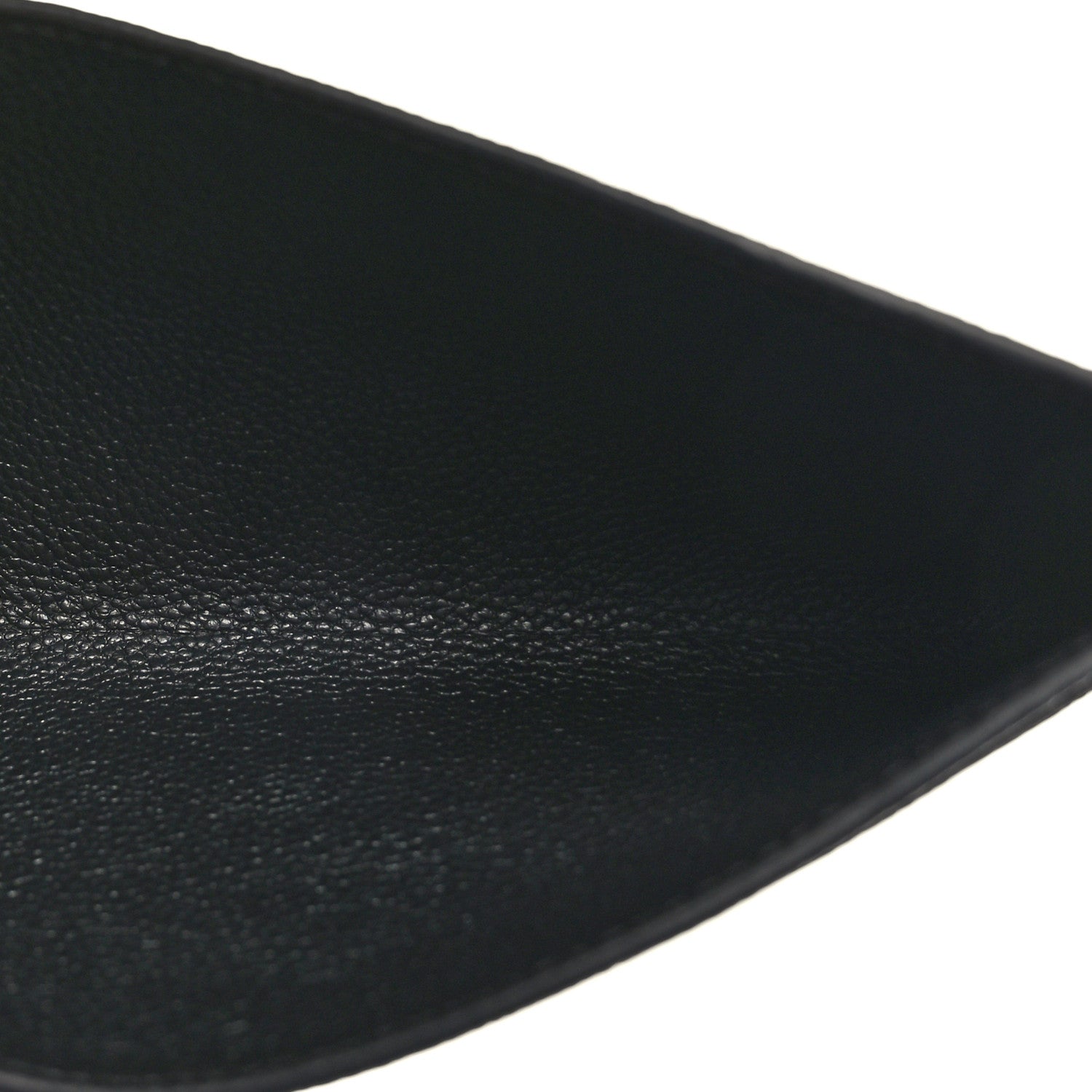 Louis Vuitton Calfskin Felicie Chain Wallet Card Holder Insert Black 5 of 6