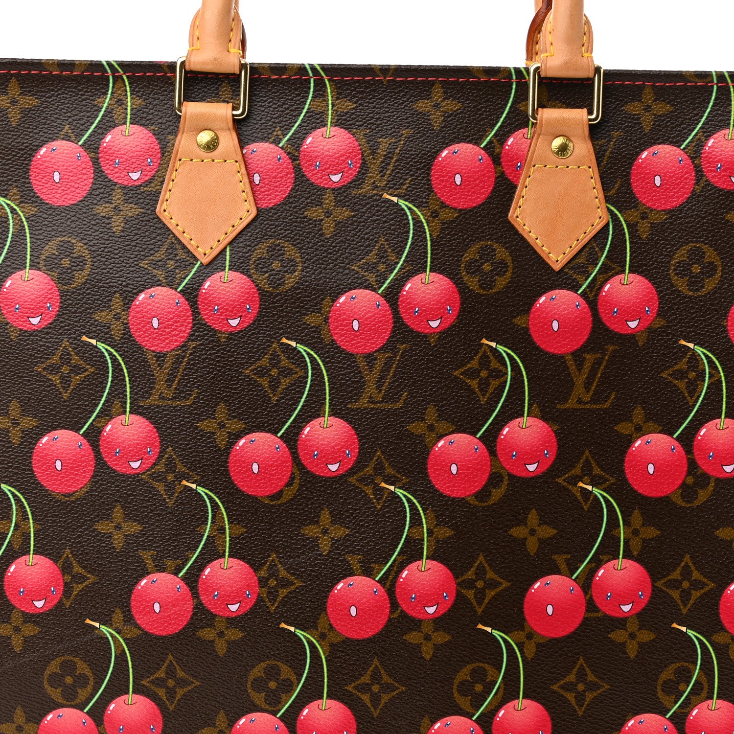 Louis Vuitton Monogram Cerises Sac Plat 7 of 9