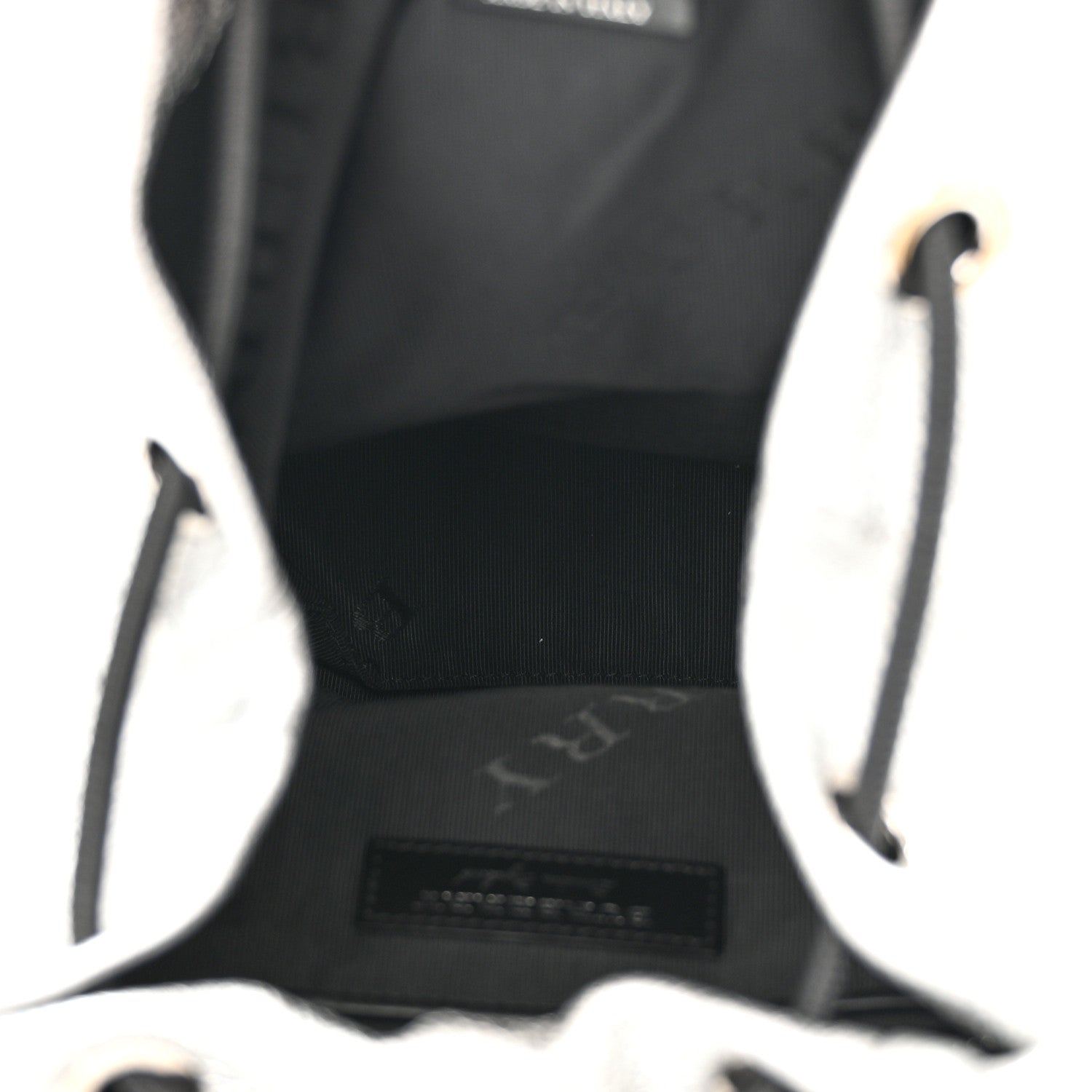 Burberry Metallic Deerskin Medium Rucksack Backpack Silver 5 of 14