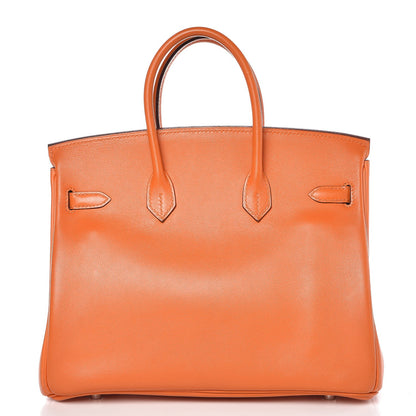 Hermes Swift Birkin 25 Orange 22 of 31