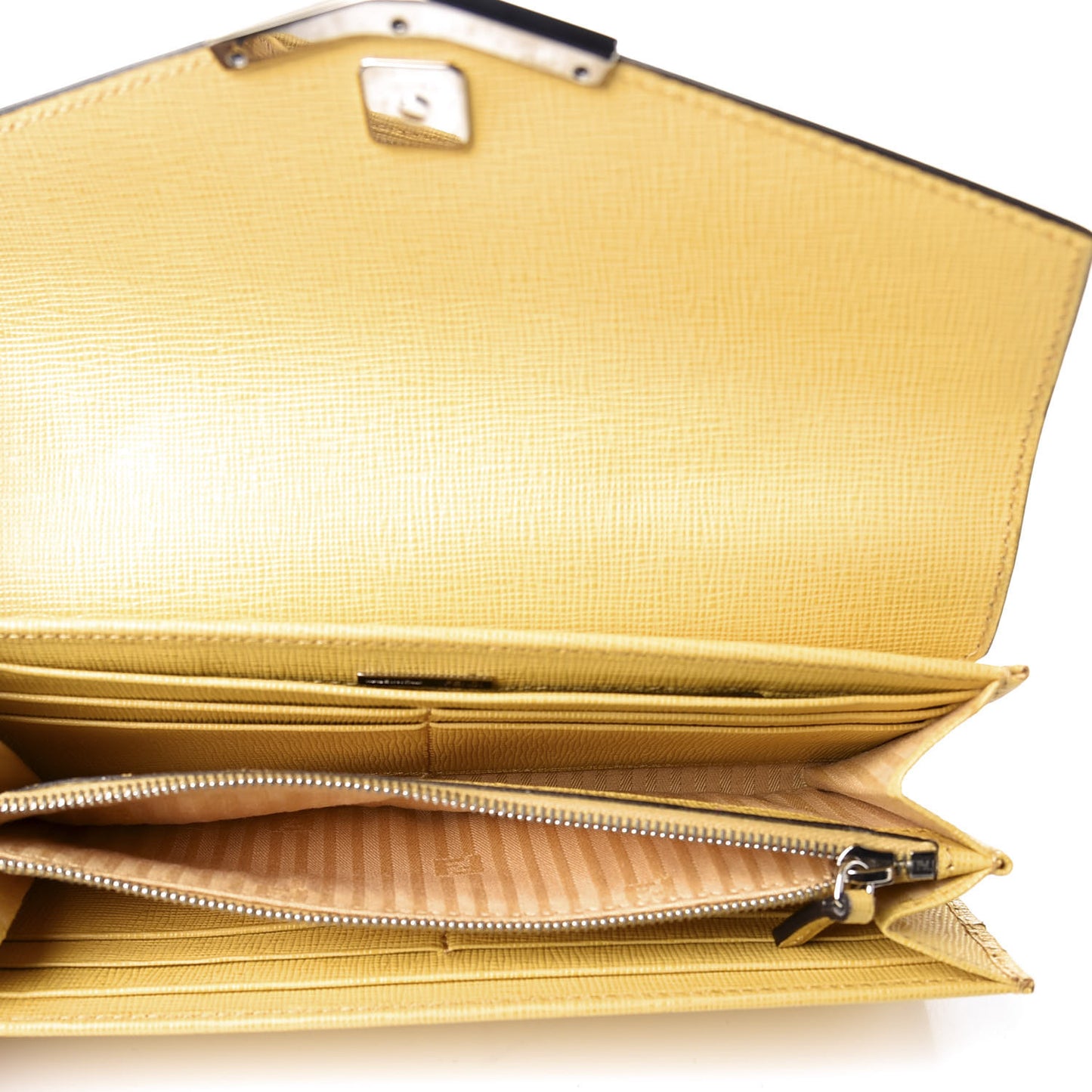 Vitello Elite Flamingo 2Jours Continental Wallet Giallo Alchemy