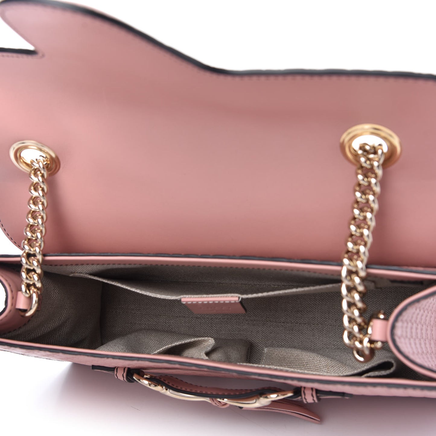 Microguccissima Medium Emily Chain Shoulder Bag Soft Pink