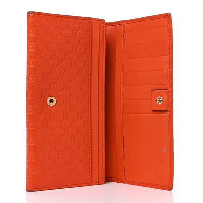 Gucci Soft Microguccissima Continental Wallet Sun Orange 5 of 10