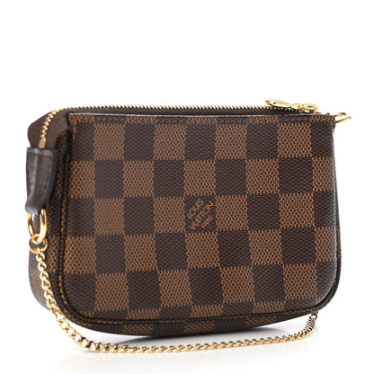 Louis Vuitton Damier Ebene Mini Pochette Accessories 2 of 4