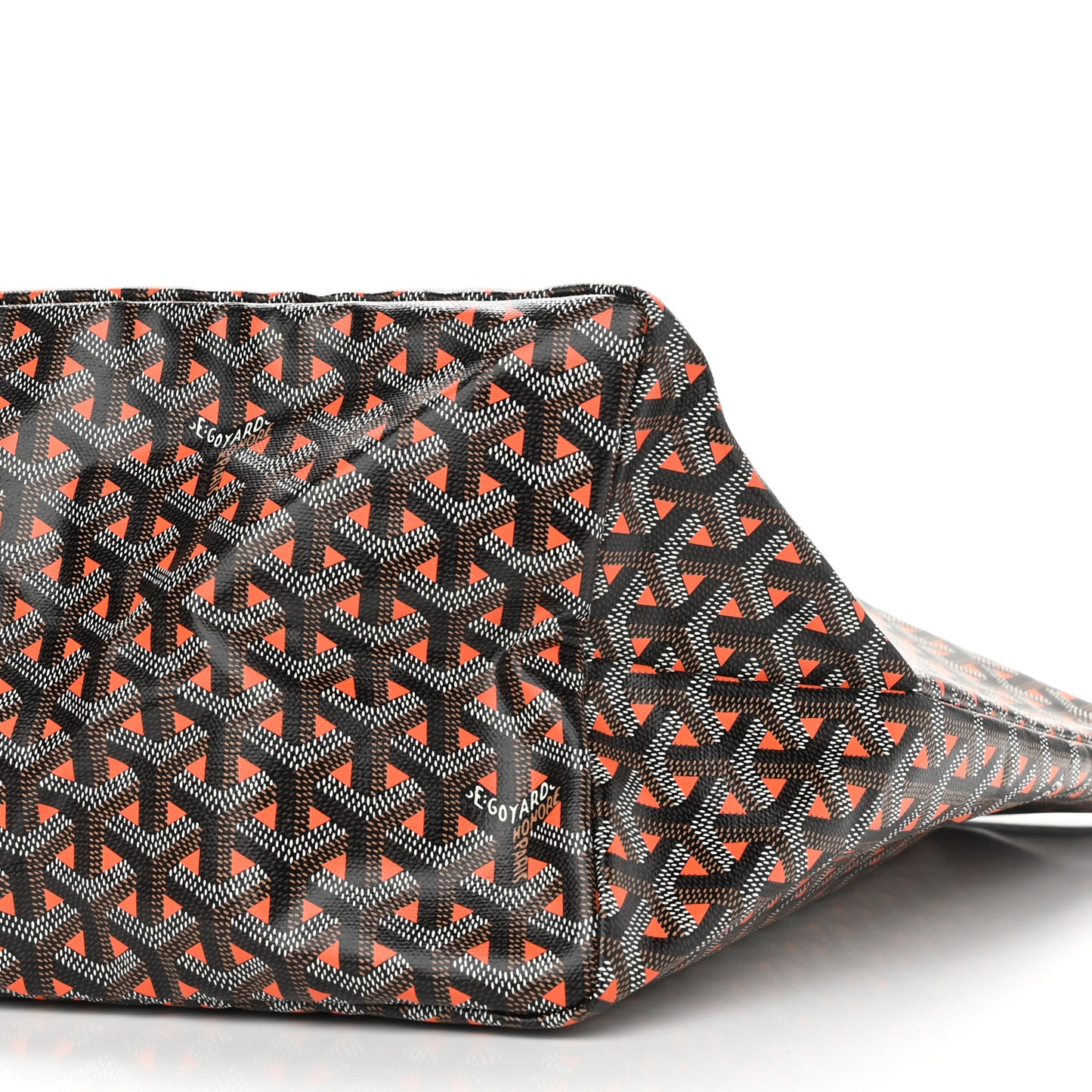Goyardine Saint Louis Claire Voie GM Black Orange